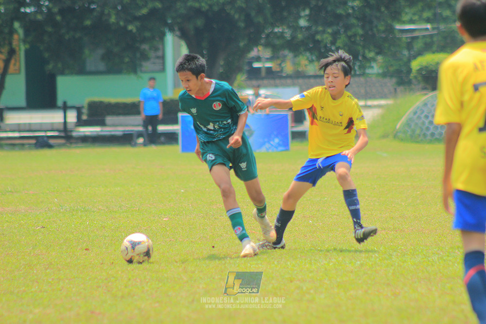 ijl u14 130925 indonesia muda utara vs brazillian soccer serpong
