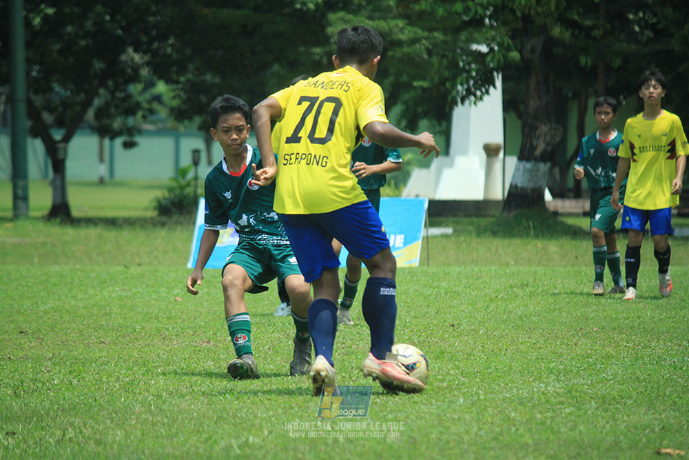 ijl u14 130925 indonesia muda utara vs brazillian soccer serpong