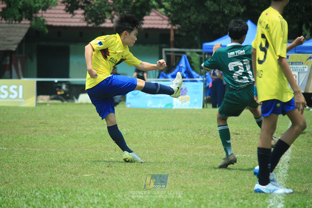 ijl u14 130925 indonesia muda utara vs brazillian soccer serpong
