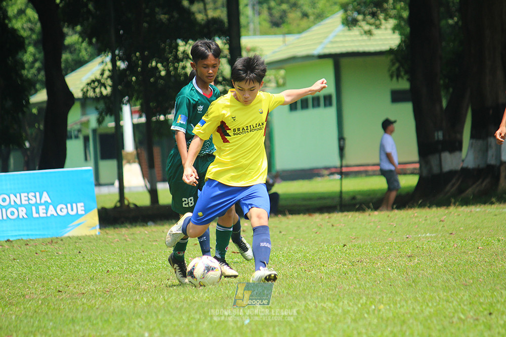 ijl u14 130925 indonesia muda utara vs brazillian soccer serpong