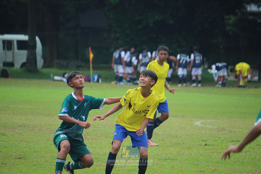 ijl u14 130925 indonesia muda utara vs brazillian soccer serpong