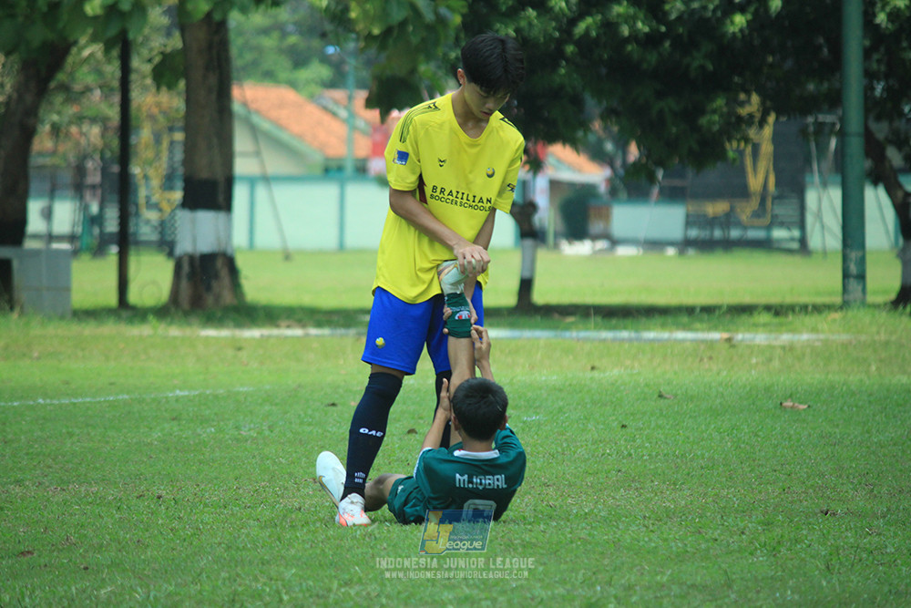 ijl u14 130925 indonesia muda utara vs brazillian soccer serpong