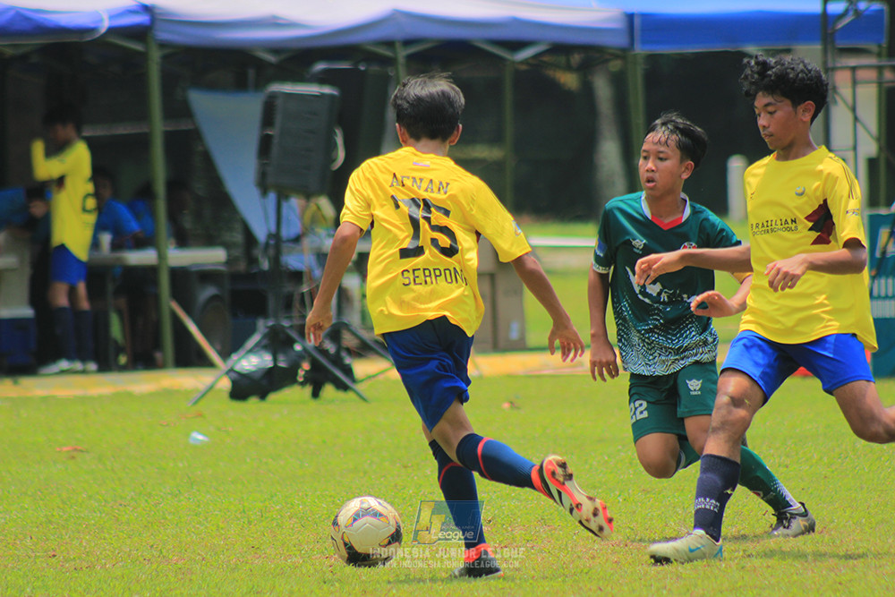ijl u14 130925 indonesia muda utara vs brazillian soccer serpong
