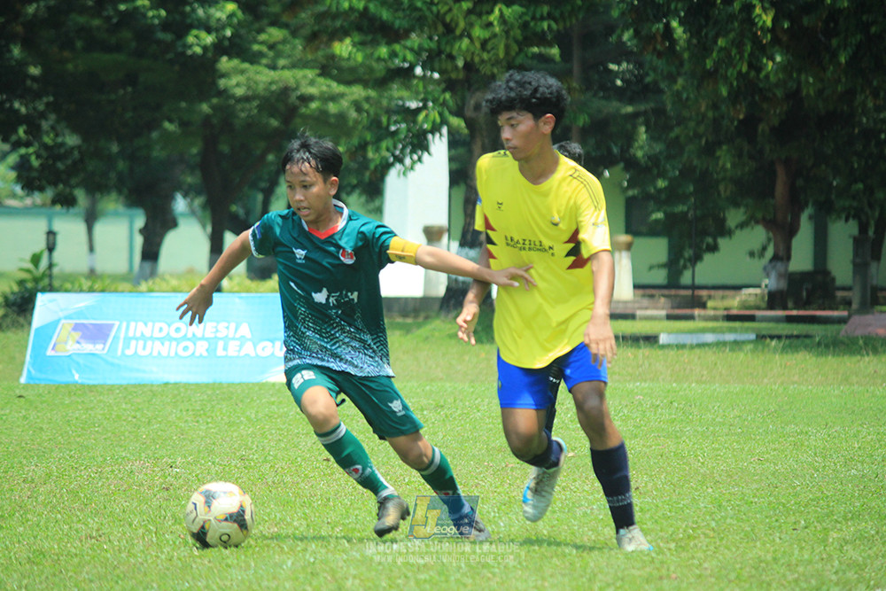 ijl u14 130925 indonesia muda utara vs brazillian soccer serpong