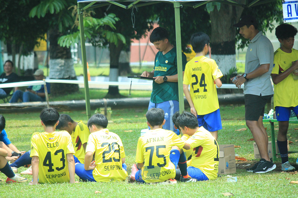 ijl u14 130925 indonesia muda utara vs brazillian soccer serpong