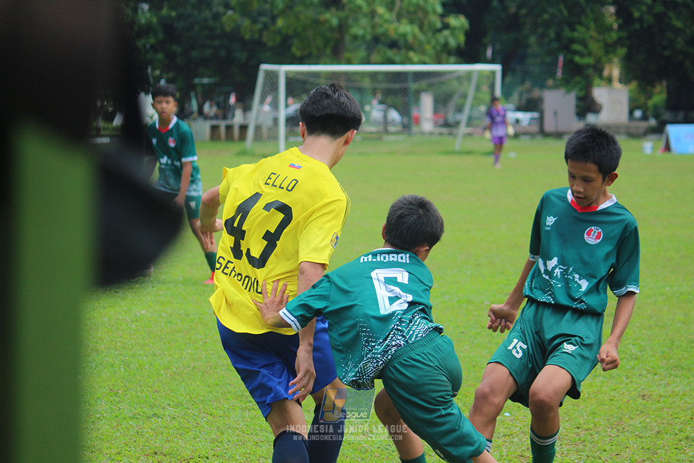 ijl u14 130925 indonesia muda utara vs brazillian soccer serpong