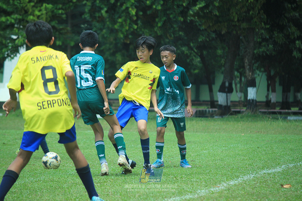 ijl u14 130925 indonesia muda utara vs brazillian soccer serpong