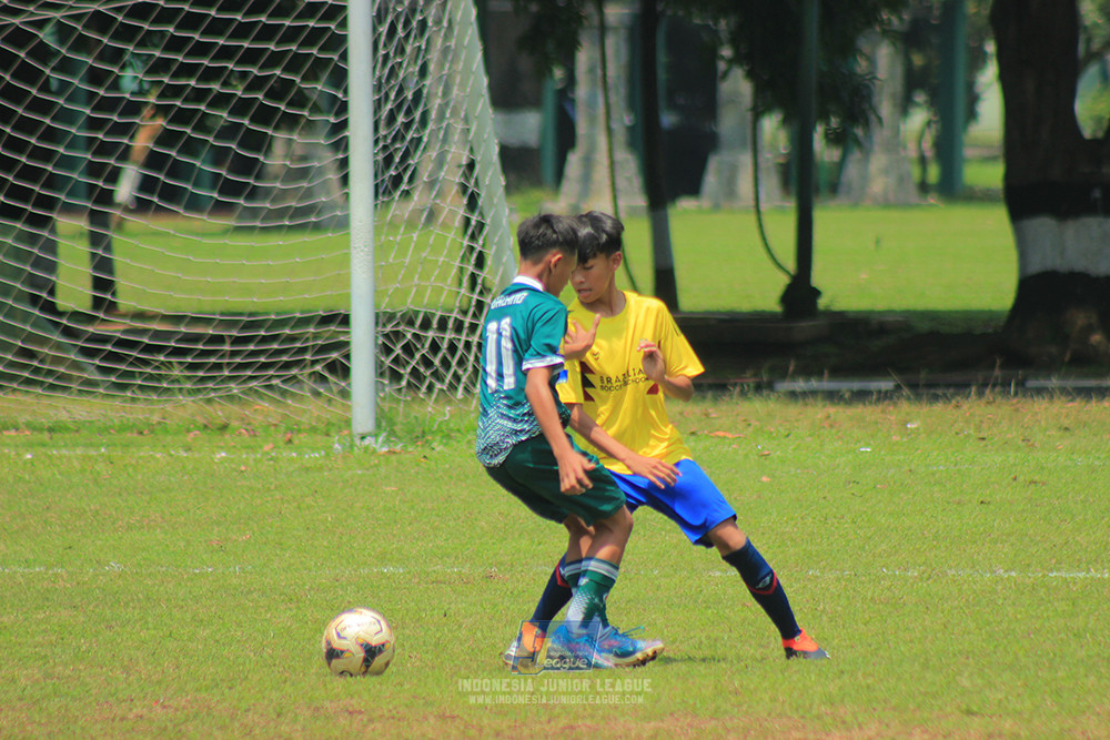 ijl u14 130925 indonesia muda utara vs brazillian soccer serpong