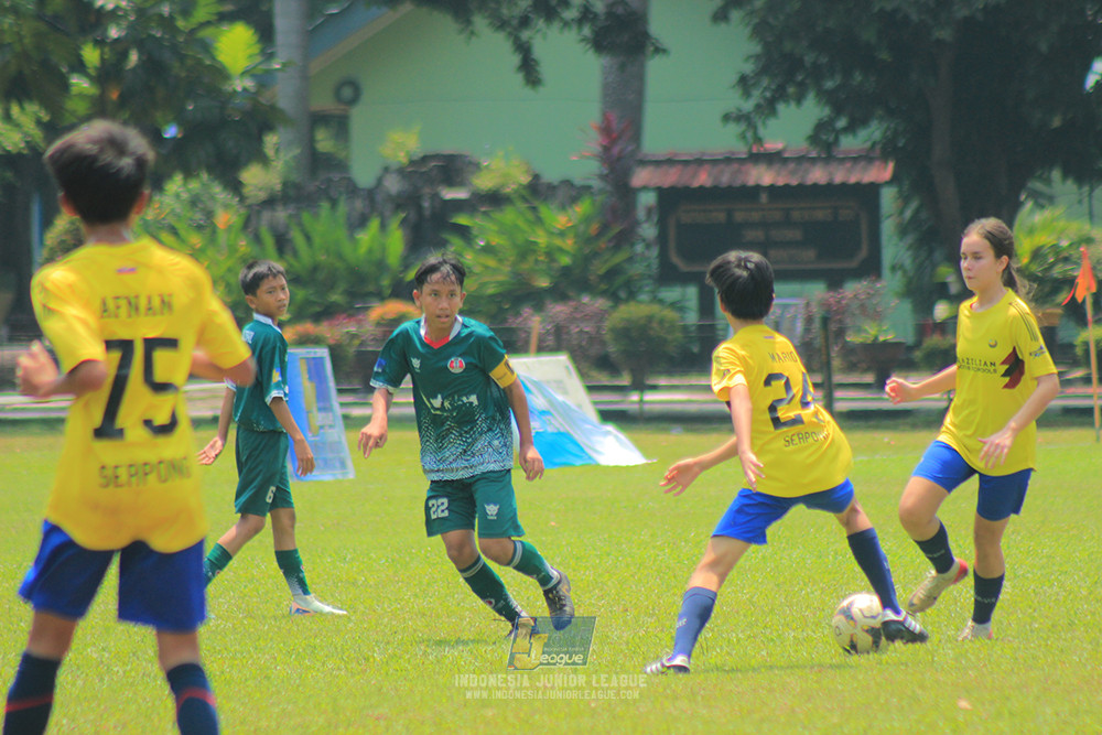 ijl u14 130925 indonesia muda utara vs brazillian soccer serpong