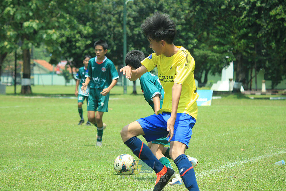 ijl u14 130925 indonesia muda utara vs brazillian soccer serpong
