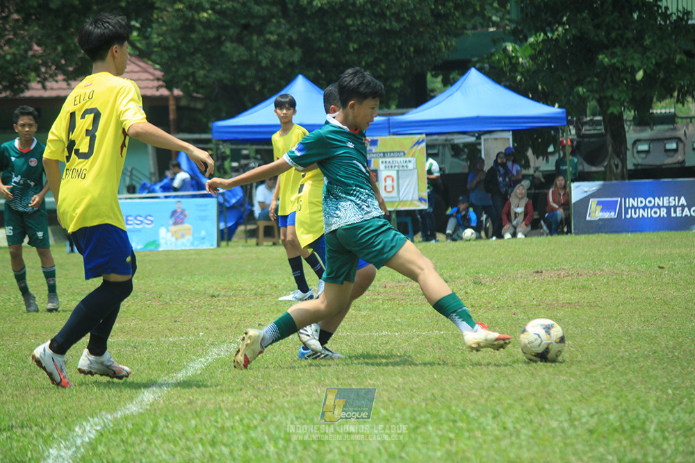 ijl u14 130925 indonesia muda utara vs brazillian soccer serpong