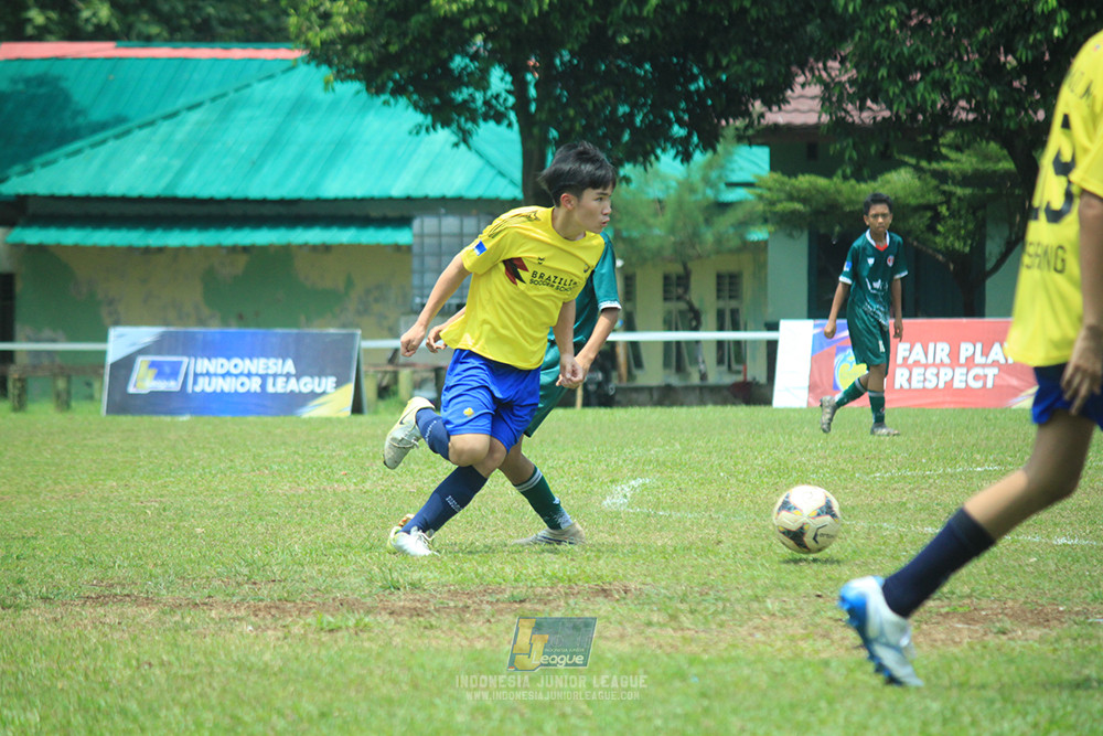 ijl u14 130925 indonesia muda utara vs brazillian soccer serpong