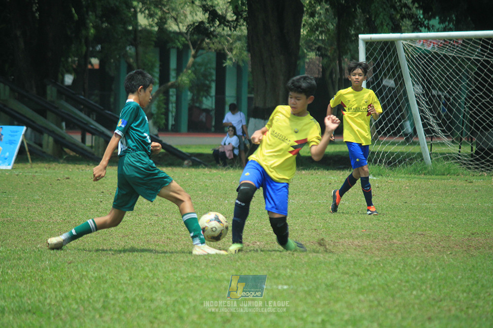 ijl u14 130925 indonesia muda utara vs brazillian soccer serpong