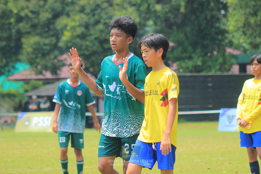 ijl u14 130925 indonesia muda utara vs brazillian soccer serpong