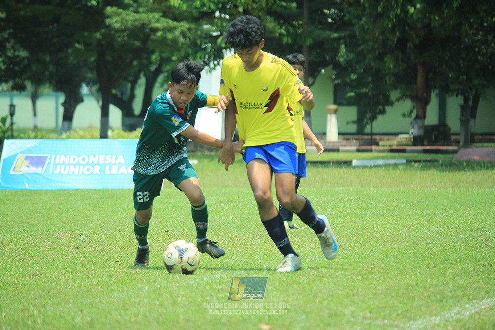 ijl u14 130925 indonesia muda utara vs brazillian soccer serpong