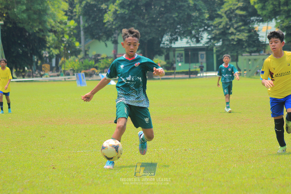 ijl u14 130925 indonesia muda utara vs brazillian soccer serpong