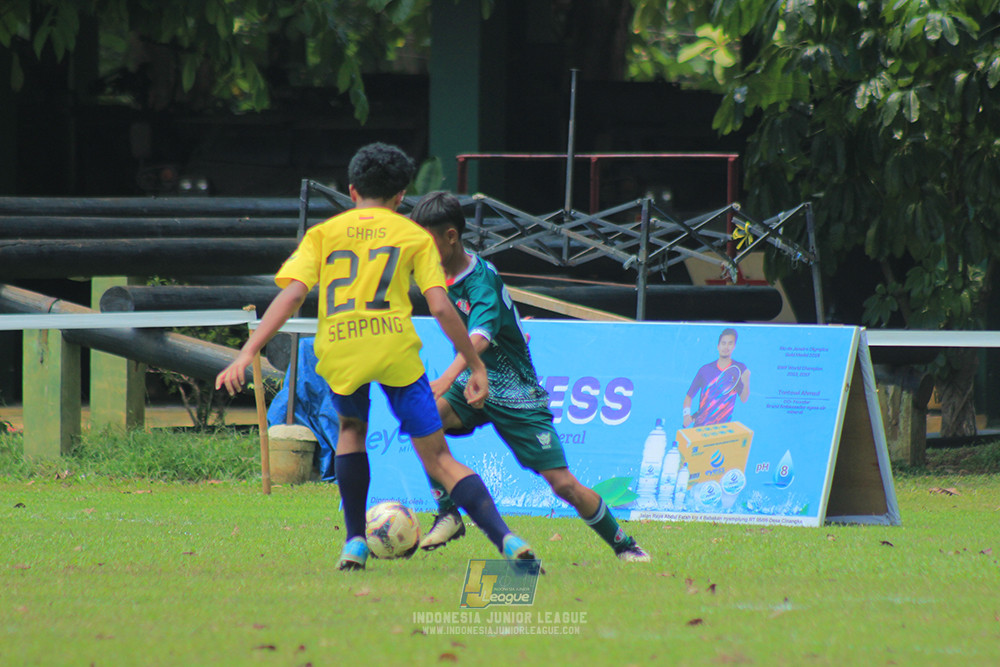 ijl u14 130925 indonesia muda utara vs brazillian soccer serpong