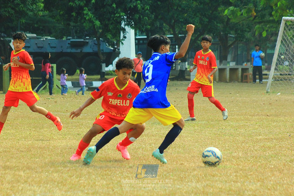 ijl u14 250726 zapello soccer school vs tunas indonesia